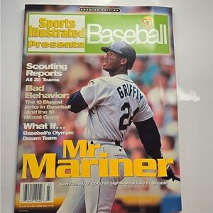 Sports Illustrated Baseball 96 Premier Edition Mr Mariner (SUPER RARE)